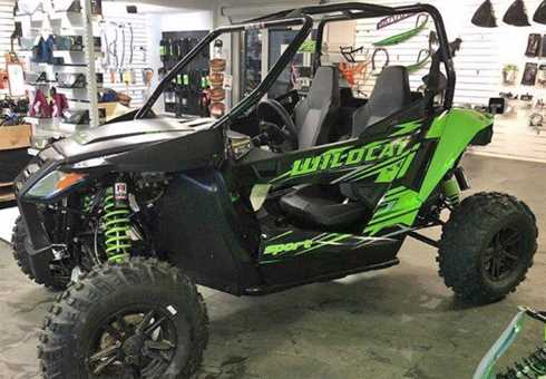 Svart-grön Arctic Cat Wildcat 700 och svart Yamaha YFM700 EPS stulna i Mora